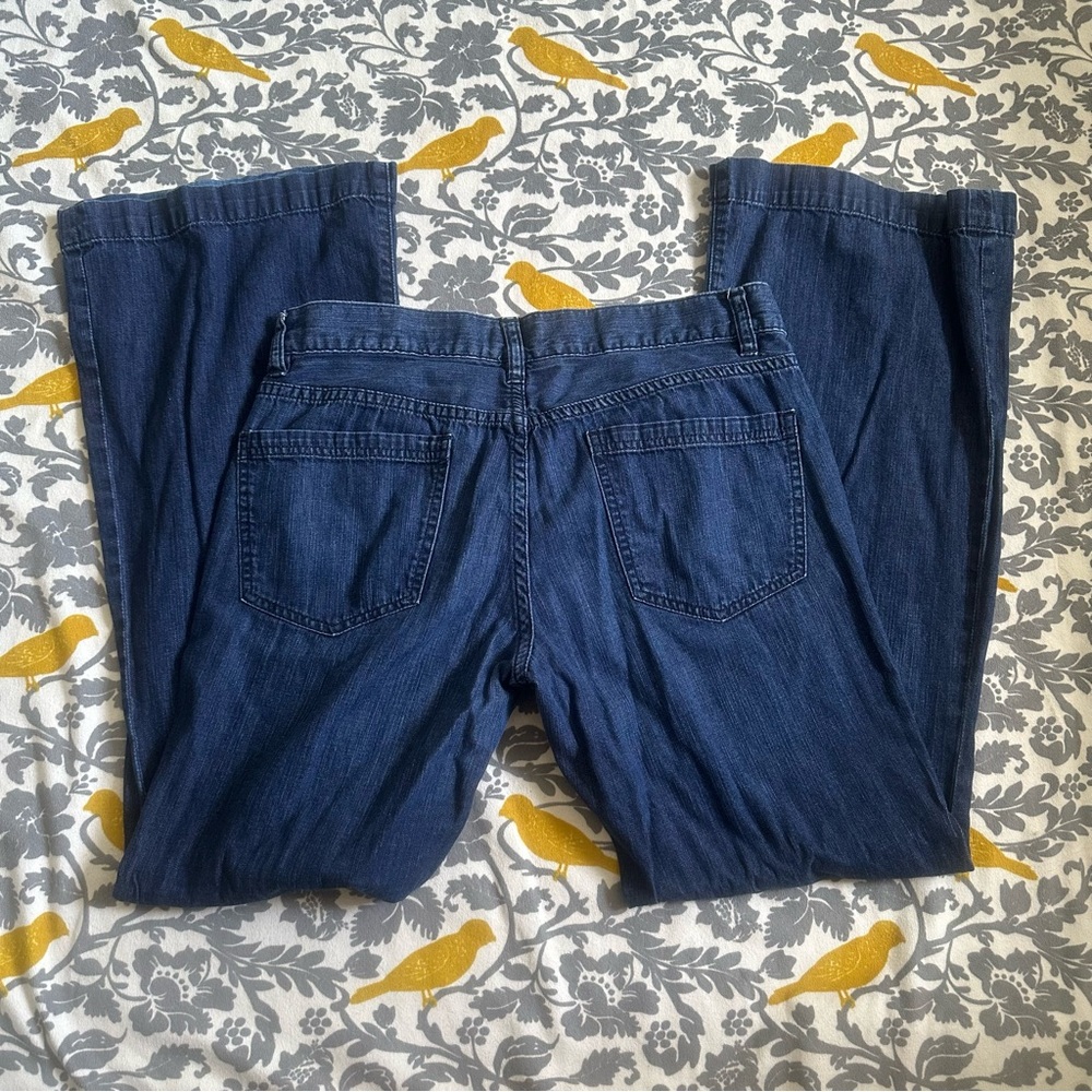 Madewell Indigo Wide Leg Jeans